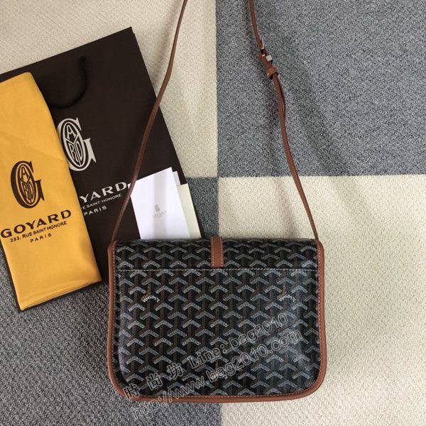 Goyard包 戈雅新款中號郵差包 百搭款 Goyard單肩斜挎包  glg1303